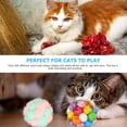 thumbnail image 4 of 25 juguetes para gatos, pelotas arrugadas con peluche, juguetes interactivos para gatos y gatitos de interior., 4 of 7