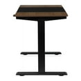 thumbnail image 5 of Furniture of America Quade Ergonomic Height Adjustable Black Steel Frame Desk, 5 of 10