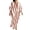 Wine, variant on Dvprdro Womens Casual Beach Maxi Dress V Neck 3/4 Sleeve Moire Print Side Slit Loose A Line Flowy Bohemian
