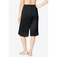 thumbnail image 2 of Comfort Choice Plus Size Snip-To-Fit Culotte, 2 of 6