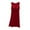 Wine, variant on Short Nightgowns for Women with Built in Bra Soft Ruched V Neck Pajama Nightgown Summer Sleeveless Tank Dress Sleepwear Khaki One Size