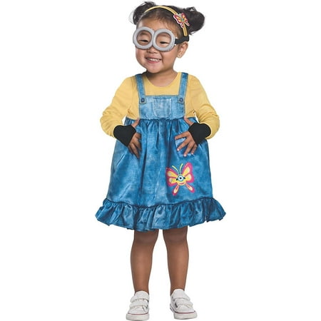 Minion Girls Toddler Tutu Dress Rise of Gru Halloween Costume