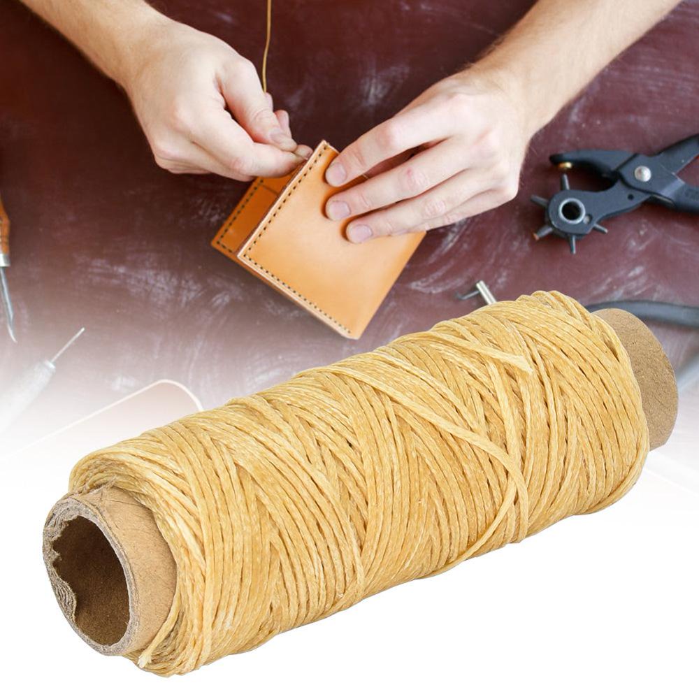 OTVIAP Sewing Thread,Sewing Accessories,50 Meters/Roll 150D/16 Leather