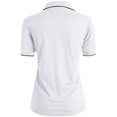 thumbnail image 3 of CLOVERY Women's Sportswear 2-Button Placket Polo Short Sleeve Shirt (S-3XL), 3 of 5