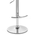 thumbnail image 6 of Armen Living Naples Barstool, Chrome Finish with PU Upholstery and Walnut Veneer Back, 6 of 10