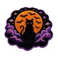 thumbnail image 2 of Orangide Halloween Door Mat Indoor Outdoor Welcome Rug with Ghost and Spiders Non-slip Entryway Mat for Front Porch Patio Home Fall Decoration, 2 of 7