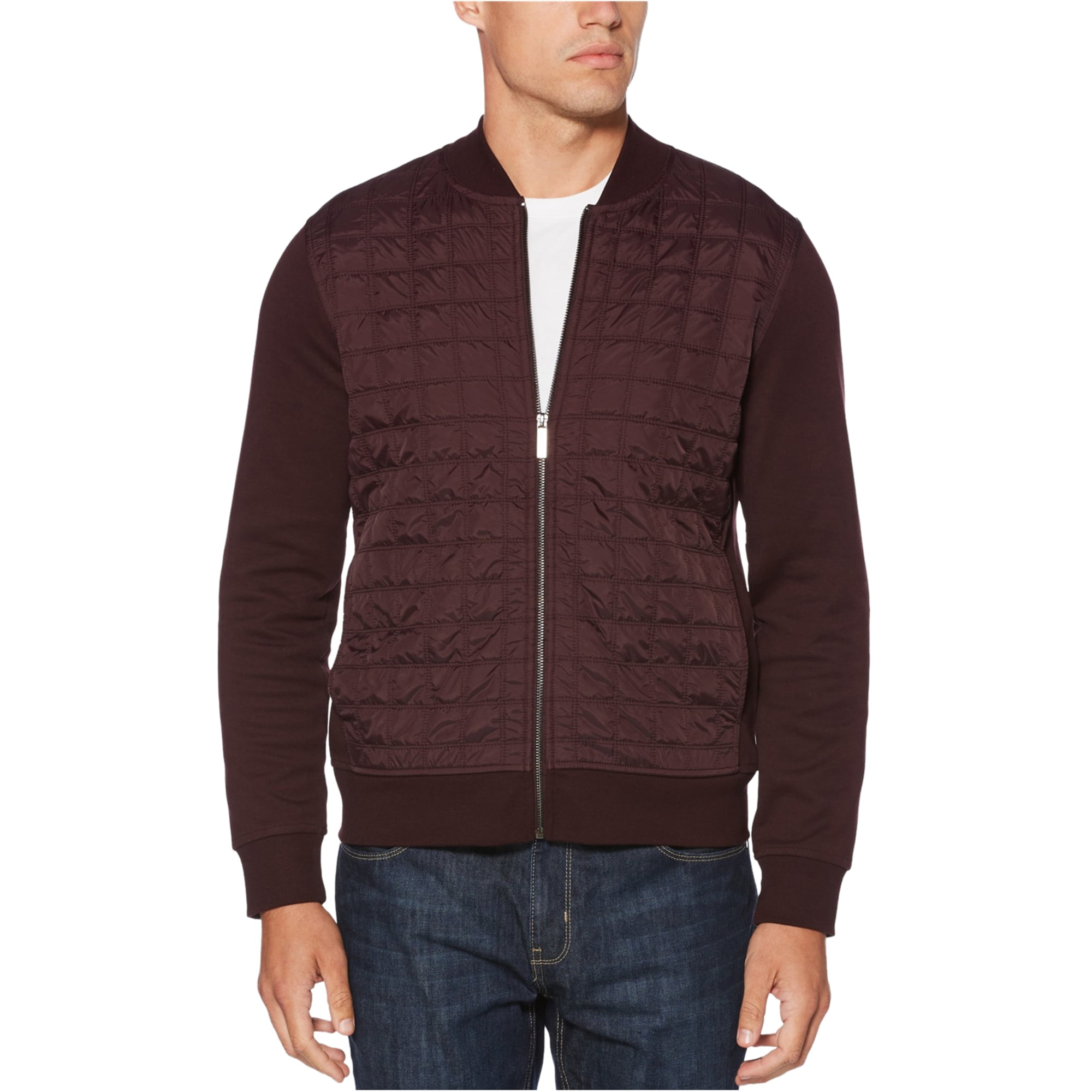 Perry Ellis mens Quilted Nylon Jacket