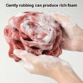 thumbnail image 4 of Kripyery Bath Ball Ultra Soft Fast Foaming Fine Mesh Rose Shower Loofah Exfoliating Pouf Ball Bathroom Accessories, 4 of 8