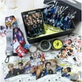 thumbnail image 3 of StrayKids 55pcs Lomo Cards dominATE karma Chang-Bin, Hyun-Jin, Han, Felix Keychain Sticker Card Lanyard Set, 3 of 4