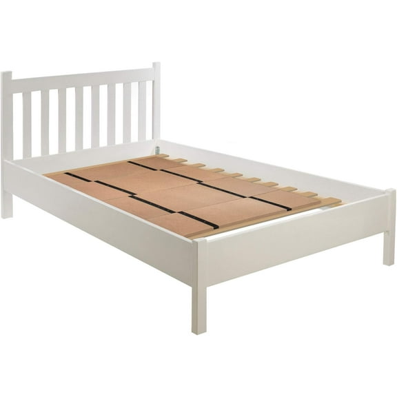 DMI Foldable Bunkie Board Bed Support Slats, Full Size, Pine, No Assembly Needed, 60 x 48