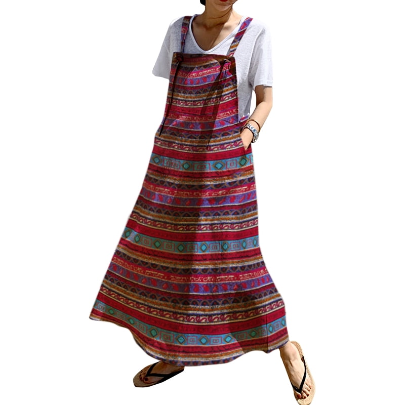 floral pinafore