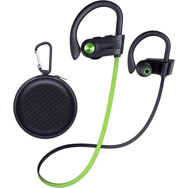 Auriculares Bluetooth 5.3 IPX7 impermeables sobre auriculares