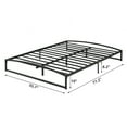 thumbnail image 6 of M optimized 10 Inch Full Size Platform Metal Bed Frame Low Profile with Storage, No Box Spring Needed, Black, 6 of 6