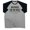 T-Shirt Heather Grey, variant on GYMISH Raglan Mistaken Funny Workout Gym T-Shirt for Men
