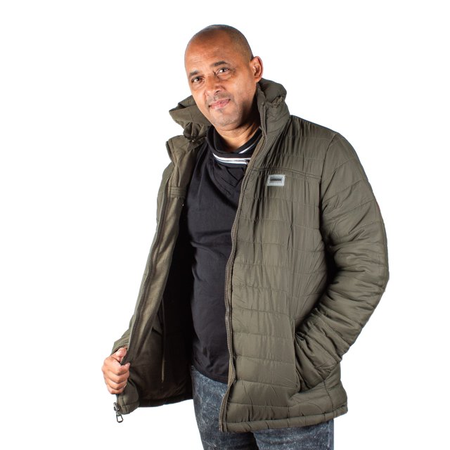 Chamarra Hombre Doble Vista. Doble Estilo: Duvet Y Gabardina
