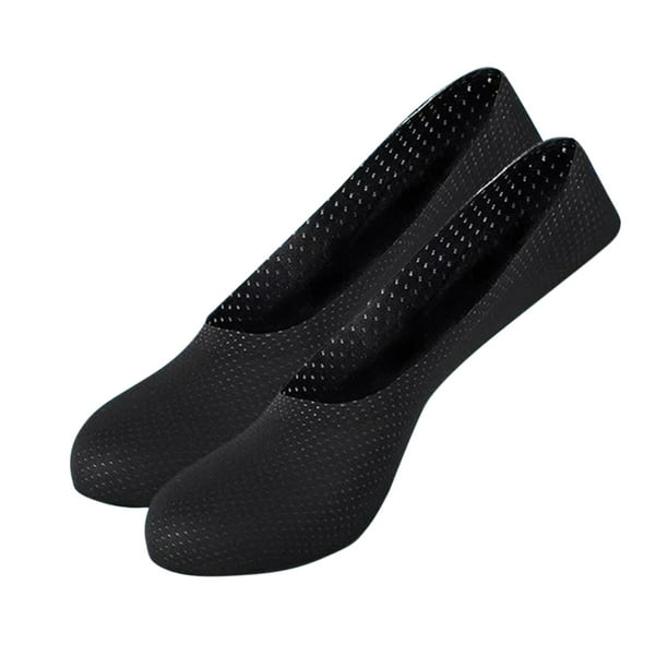 Calcetines unisex transpirables de seda helada, de corte bajo y antideslizantes - Diseño de malla, agarre de silicona, comodidad para el verano, talla única