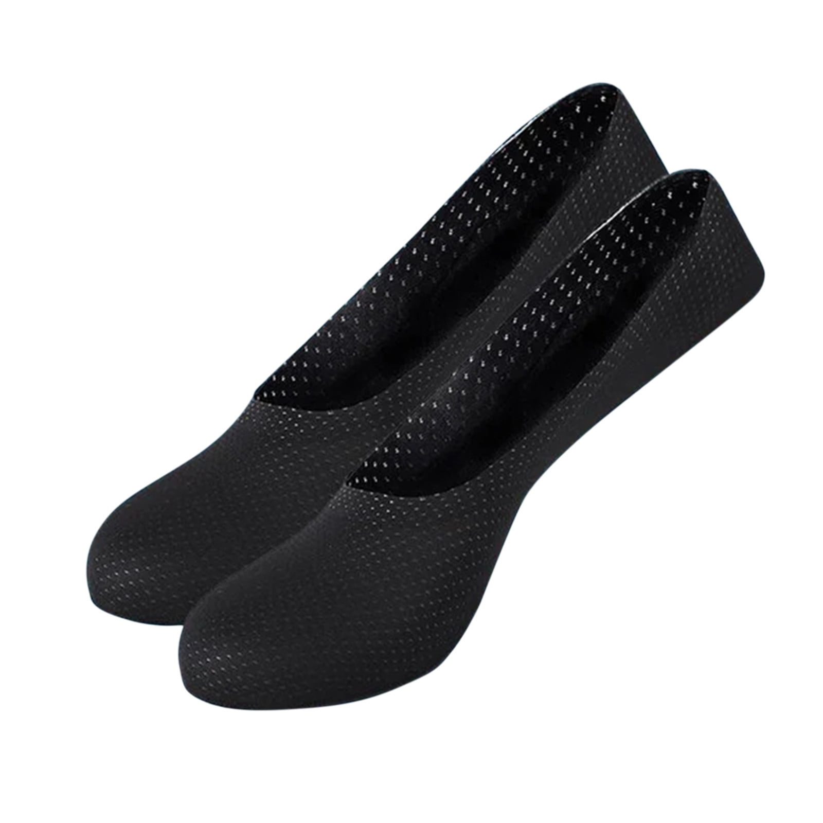 Akiihool Socks for Women No Show Women's Bamboo Diabetic Ankle Socks, Super Soft Seamless Toe Non Binding (Black,One Size)