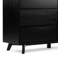 thumbnail image 5 of Plank+Beam Solid Wood Scandinavian 6-Drawer Dresser, Black, 5 of 10