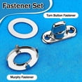 thumbnail image 5 of 40 Sets Marine Grade Twist Lock Fasteners Turn Button Eyelet and Stud, for Canvas Fastener Turn Buttons, 5 of 5
