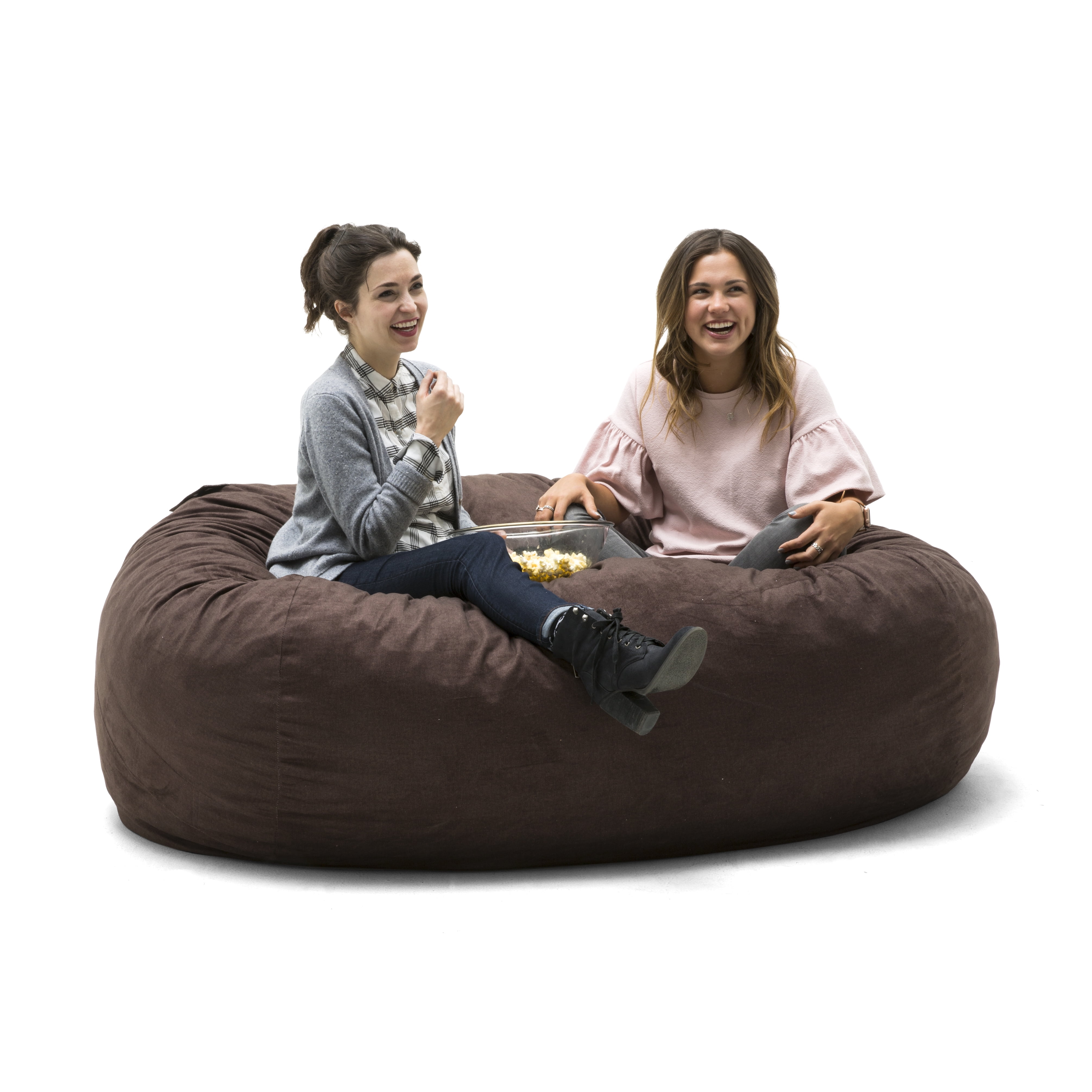 big joe xl 6' fuf bean bag chair multiple colorsfabrics