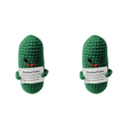 thumbnail image 1 of Papa Ganchillo Con Tarjeta Positiva Regalos para Amigos (pepino P), 1 of 2