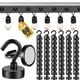 thumbnail image 1 of Ganchos magnéticos DIYMAG para colgar guirnaldas de luces, 30 libras+60 unidades, 1 of 6