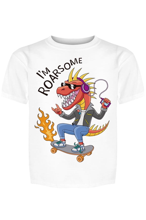 Red Dinosaur Im Roarsome Tee Men's -Image by Shutterstock