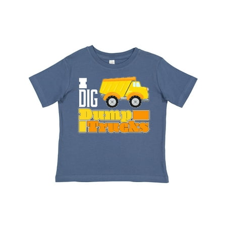 

Inktastic I Dig Dump Trucks Gift Toddler Boy or Toddler Girl T-Shirt