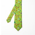 thumbnail image 2 of Necktie, Winter Holiday Elements, 3.7", Multicolor, by Ambesonne, 2 of 4