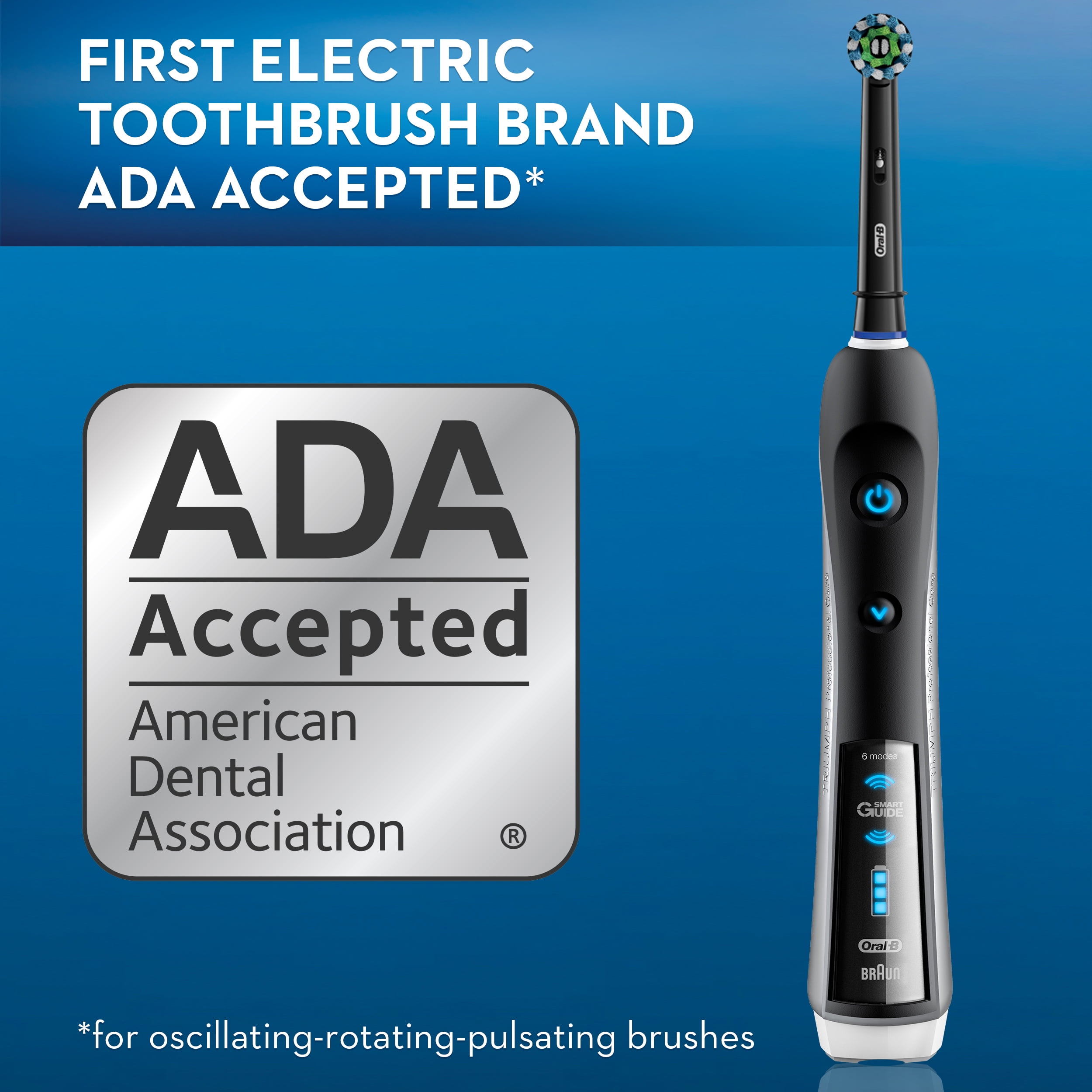 gazon Integratie Schijn Oral-B Smart Series 5000 Rechargeable Electric Toothbrush, Black -  Walmart.com
