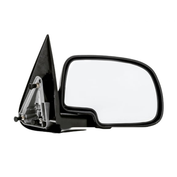 For Cadillac Escalade Door Mirror 2000 Passenger Side | Manual Folding | Chrome | Replacement For GM1321208 | 25876715