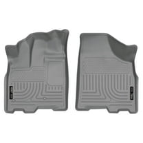 Husky Liners 18852 Weatherbeater Floor Mats Fit 2011-2020 Toyota Sienna w/w/o Power-Folding 3rd Row Seats Front Row Liners 2pc Grey