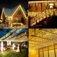 thumbnail image 4 of Street Garland On The House Christmas Decorations Ornaments LED Festoon Icicle Oudoor Curtain Light 2024 New Year Holiday Decor, 4 of 4