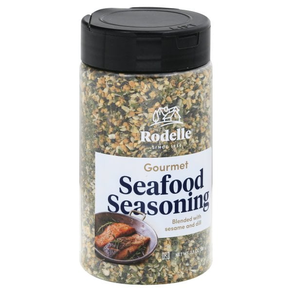 Rodelle Seafood Seasoning, Sesame Dill, 7.5 Oz