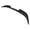 Unpainted Black, variant on Ikon Motorsports Trunk Spoiler Compatible With 2022-2025 Subaru WRX 5th, Unpainted Black ABS Plastic V2 Style Rear Deck Lid Spoiler Tail Trim Wing