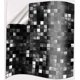 thumbnail image 1 of 24x pegatinas de azulejos para baño y cocina, 15x15cm, película adhesiva de mosaico blanco y negro, pegatinas 2D para azulejos para decoración de azulejos de pared JM, 1 of 5