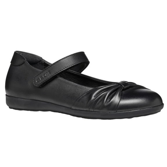 Geox Girls J Iberide F Leather School Shoes
