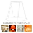 thumbnail image 2 of Shisuyan Lampshade Frame Table Lamp Frame Desk Lamp DIY Frame Lampshade Making Supply, 2 of 9