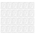 thumbnail image 2 of Eye Patch Molds Tray, Eye Patch Mold Easy Using  Compatibility Wide Application Plastic Transparent 24 Pairs  for Travel, 2 of 7