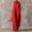Red, variant on Womens Sleeveless Linen Jumpsuit Casual Loose Fit Wide Leg One Piece Outfit with Pockets, L