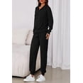 thumbnail image 3 of Conjunto Deportivo PRETTYGARDEN Otoño Invierno Mujer 2 Piezas Negro S, 3 of 8