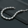 thumbnail image 3 of Gem Stone King 20.00 Ct Gorgeous Oval and Round 7 inches Sparkling Cubic Zirconia CZ Tennis Bracelet for Women, 3 of 3