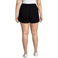 thumbnail image 4 of JMS by Hanes Women's Plus Size Active Run Shorts, 4 of 5
