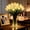 5*Creamy White Flowers, variant on Radiant Romantic Tulip Light - LED Artificial Flowers, Battery Operated, Cordless Ambient Night Lamp for Home Decor ( No Vase)