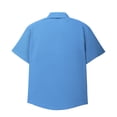 thumbnail image 6 of Waffle Polo Shirts for Men Summer Casual Fashion Short Sleeve Collared Business Casual Work Tshirts Golf Shirt, 6 of 9
