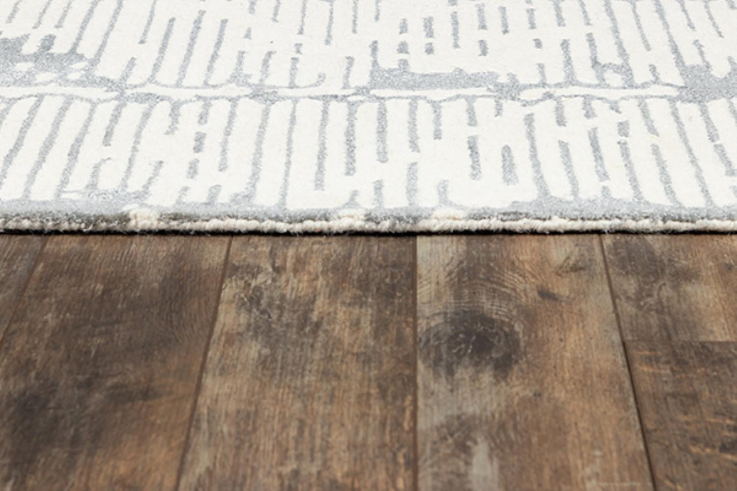 Momeni Smith Contemporary Hand Tufted Grey Area Rug 2' X 3'