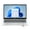 Moonlight blue with a matte finish, variant on HP 14 inch HD Windows Laptop AMD Athlon 7120 4GB RAM 128GB SSD Moonlight Blue