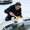 thumbnail image 4 of Creatine Scrape For Windshield Ice Scrape Compact Purpose Cleaning Window Squeegee Removal For Van, 4 of 7