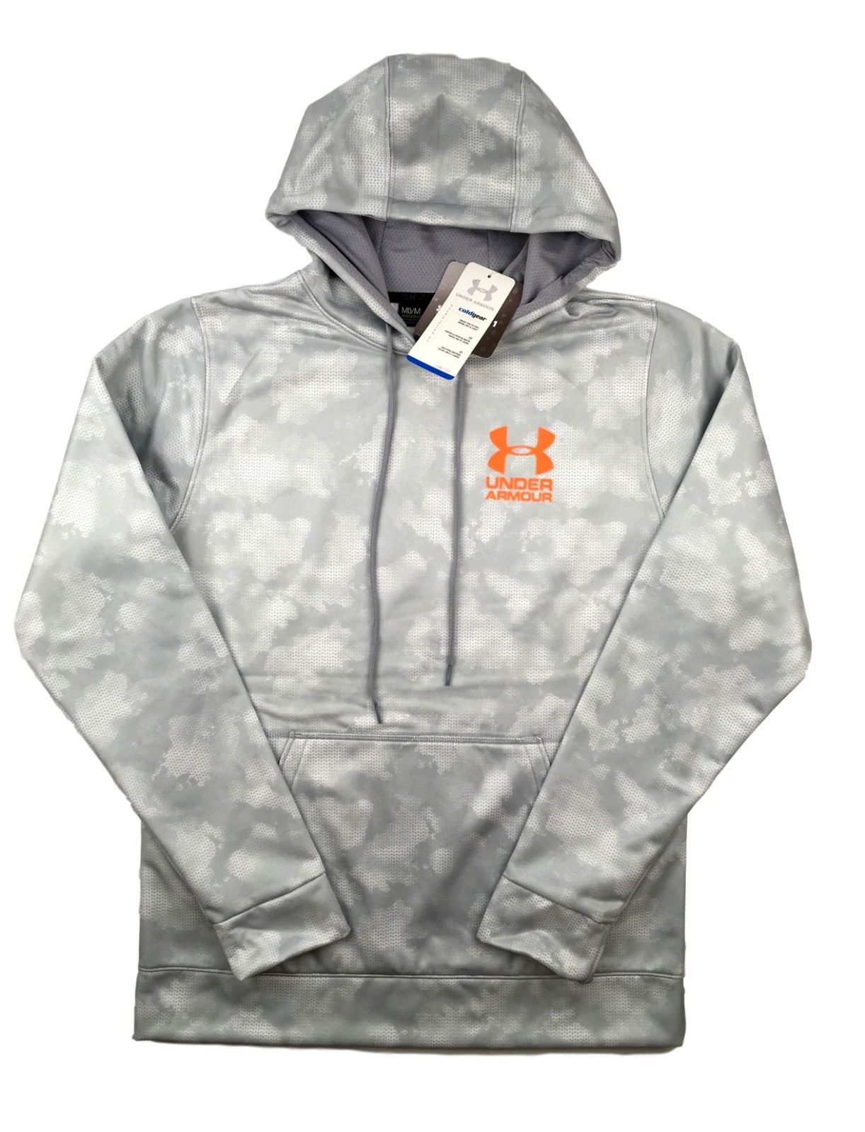 grey under armour hoodie