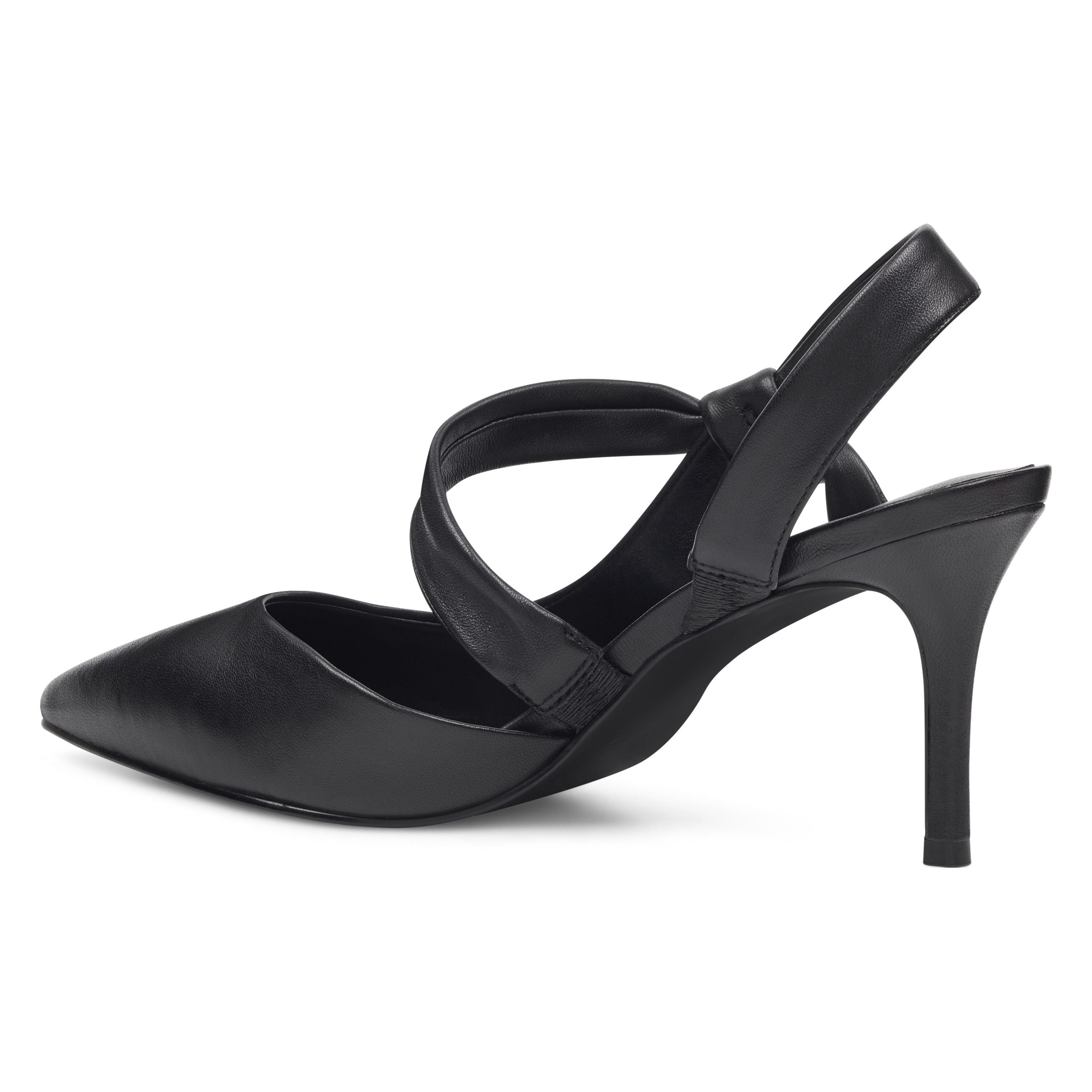 mamelu knotted slingback pumps